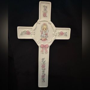 Precious Moments hanging cross “this day has been made in heaven”